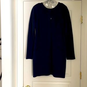 3/4 length Navy wool cardigan beautiful